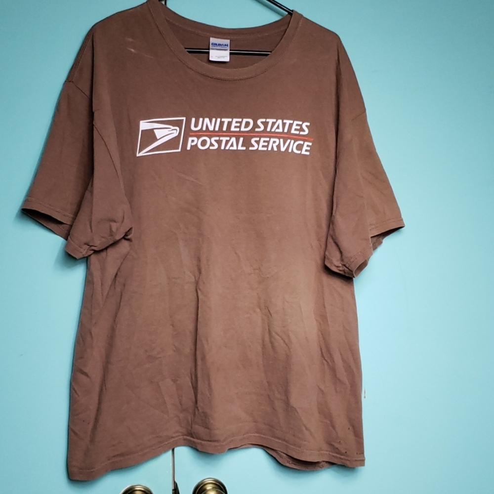 Gildan USPS Brown T-Shirt